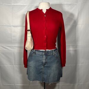 Vintage Moda International Silk & Cashmere Cardigan